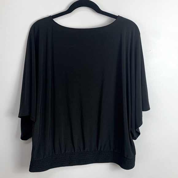 White House Black Market Matte Jersey Kimono Tee - Picture 6 of 8
